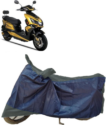MMSSTAR Waterproof Two Wheeler Cover for Okinawa(Praise, Blue)
