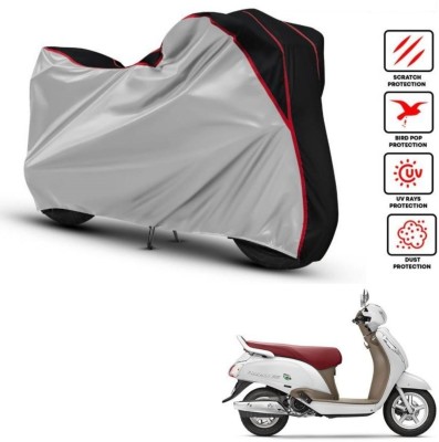 Car Life Waterproof Two Wheeler Cover for Suzuki(Access 125, Multicolor)