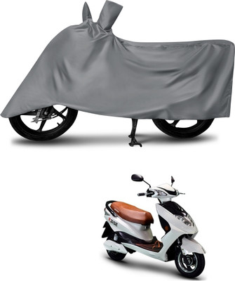 MMSSTAR Waterproof Two Wheeler Cover for Okinawa(Raise, Grey)