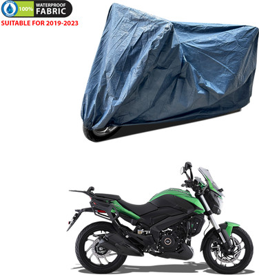 PAGORA Waterproof Two Wheeler Cover for Bajaj(Dominar 400 BS6, Blue)