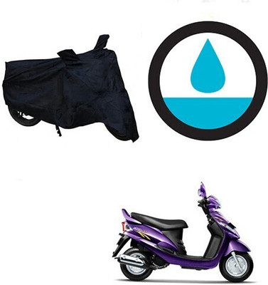 DeepShakshi AUTOMOTIVE Waterproof Two Wheeler Cover for Mahindra(Rodeo RZ, Black)