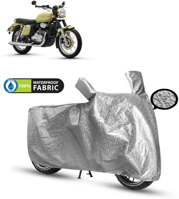 CODOKI Waterproof Two Wheeler Cover for JAWA(Jawa, Silver)