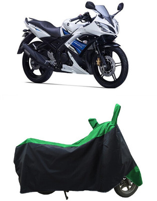 Coxtor Waterproof Two Wheeler Cover for Yamaha(YZF R15S BS6, Green)