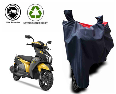 Mdstar Waterproof Two Wheeler Cover for TVS(NTORQ, Red, Blue)