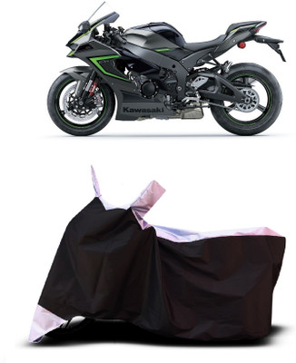 VESMEI Two Wheeler Cover for Kawasaki(Ninja ZX-14R, White)