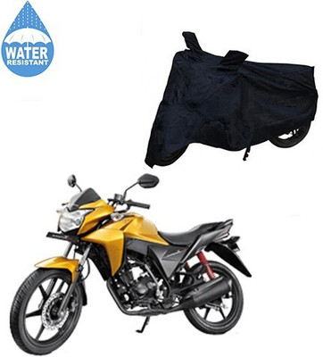 Mdstar Waterproof Two Wheeler Cover for Honda(CB Twister, Black)