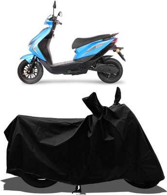 Tricway Waterproof Two Wheeler Cover for Ampere(E Lite, Black)