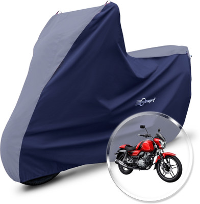 Neodrift Two Wheeler Cover for Bajaj(V15, Grey, Blue)