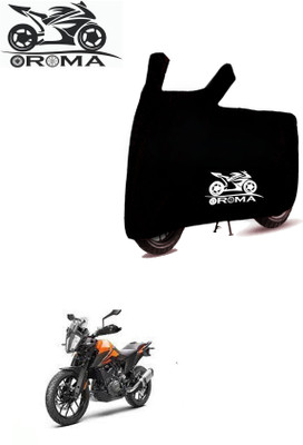 DeepShakshi AUTOMOTIVE Waterproof Two Wheeler Cover for KTM(390 Adventure BS6, Black)