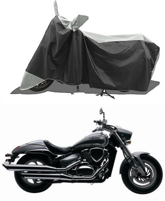 GROFATIK Two Wheeler Cover for Suzuki(Intruder M800, Grey)