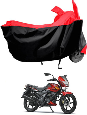 KEDIT Two Wheeler Cover for TVS(Flame DS 125, Red)