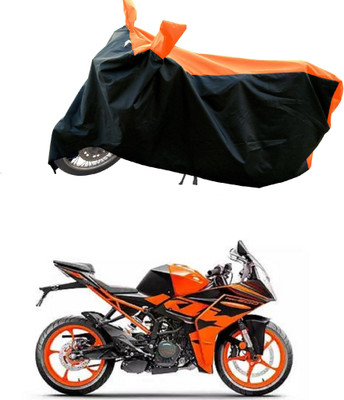 AESTRYD Two Wheeler Cover for KTM(RC 200 BS6, Orange)