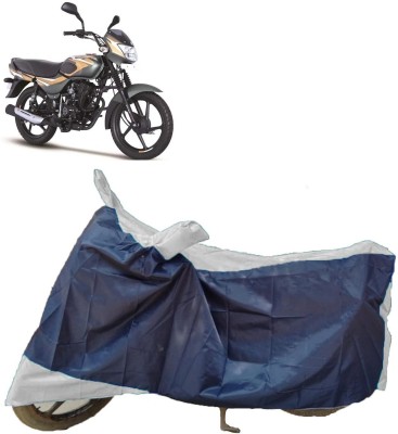 Autoprime Two Wheeler Cover for Bajaj(CT110, Blue, Grey)