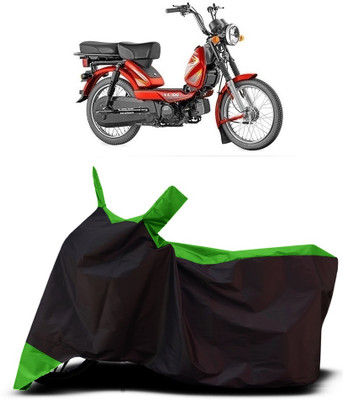 VESMEI Two Wheeler Cover for TVS(Heavy Duty, Green)