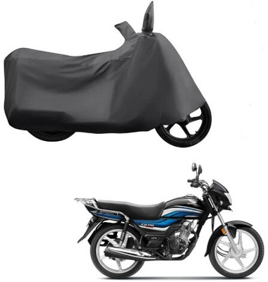 Tritika Waterproof Two Wheeler Cover for Honda(CD 110 Dream, Grey)