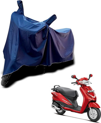 KEDIT Two Wheeler Cover for Hero(Duet 125CC, Blue)
