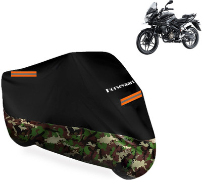 Horseyaart Waterproof Two Wheeler Cover for Bajaj(Pulsar AS 150, Multicolor)