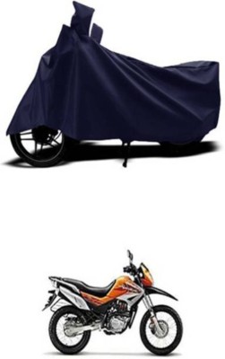 RAAMKM Two Wheeler Cover for TVS, Bajaj, Hero, Honda, KTM(Duet VX 110CC, Blue)