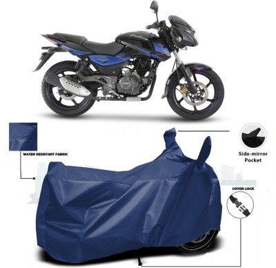 WMIZEXA Waterproof Two Wheeler Cover for Universal For Bike(Pulsar, Blue)