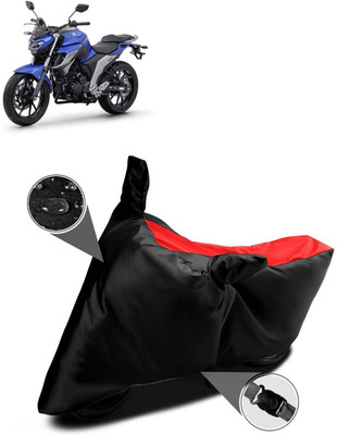AutoGalaxy Waterproof Two Wheeler Cover for Yamaha(Fazer, Red)