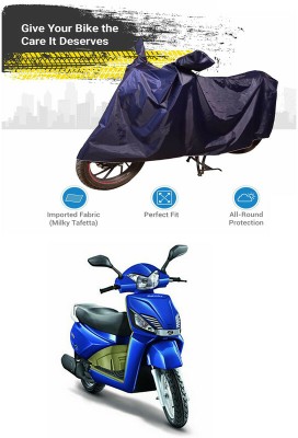 Ascension Two Wheeler Cover for Mahindra(Gusto Electric, Blue)