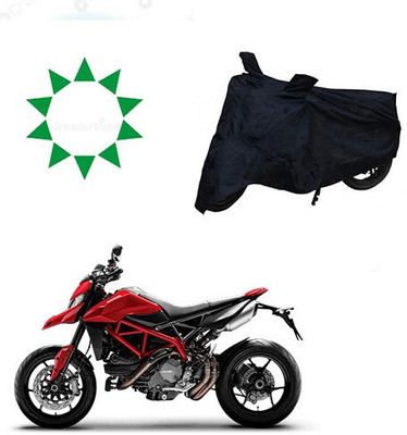 DeepShakshi AUTOMOTIVE Waterproof Two Wheeler Cover for Ducati(Hyperstrada, Black)