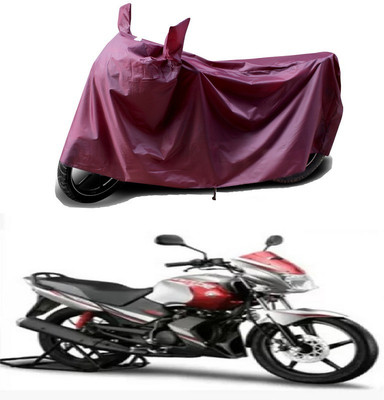 APNEK Waterproof Two Wheeler Cover for Yamaha(Gladiator Graffitti, Maroon)