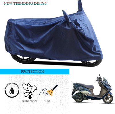 SnehaSales Waterproof Two Wheeler Cover for Suzuki(Burgman Street 125, Blue)
