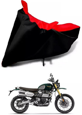 DSAMI Two Wheeler Cover for Ducati(Scrambler 1200, Red, Black)