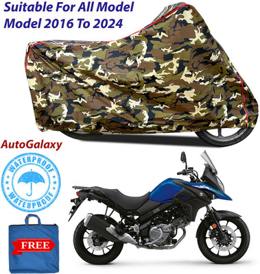 AutoGalaxy Waterproof Two Wheeler Cover for Yamaha(MT 07, Multicolor)