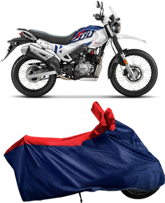 Autofly Waterproof Two Wheeler Cover for Hero(Xpulse 200T, Blue, Red)