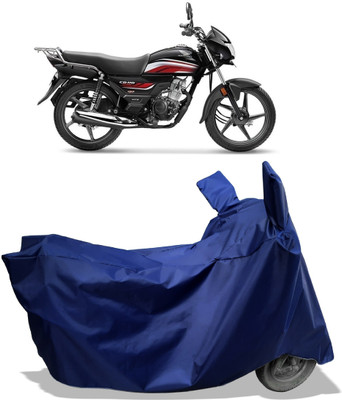 Amexride Two Wheeler Cover for Hero(CD 110 Dream, Blue)