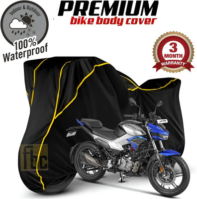 FBC Waterproof Two Wheeler Cover for Hero(Xtreme, Black)