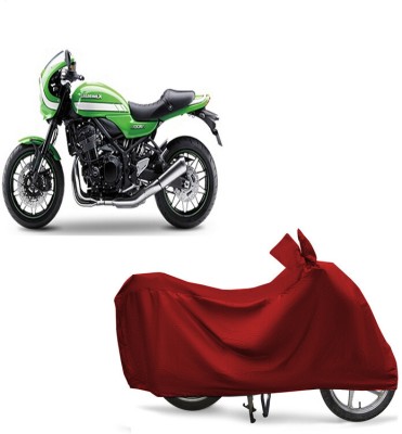 EGAL Two Wheeler Cover for Kawasaki(Z900 RS Cafe Racer BS6, Maroon)