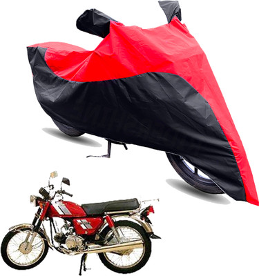FurniGully Two Wheeler Cover for Hero(CD 100 SS, Red, Black)