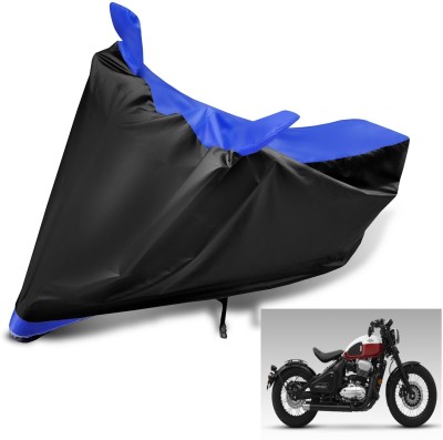 Euro Care Waterproof Two Wheeler Cover for JAWA(Bobber 350, Blue)