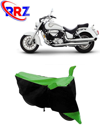 RRZ Waterproof Two Wheeler Cover for Hyosung(ST7, Black, Green)