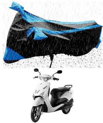Mdstar Waterproof Two Wheeler Cover for Indus(Yo Xplor, Blue, Black)
