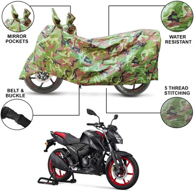 Y3H Waterproof Two Wheeler Cover for TVS(Apache RTR 160, Multicolor)