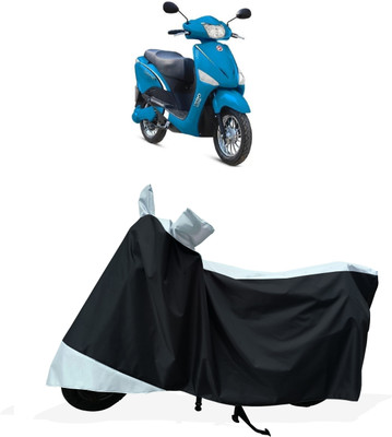 Tricway Two Wheeler Cover for Hero Electric(Electric Optima HS500 ER BS6, White)