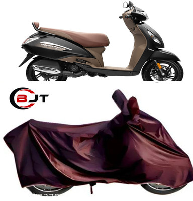 BHAGAT JI TRADER Two Wheeler Cover for TVS(Maroon)