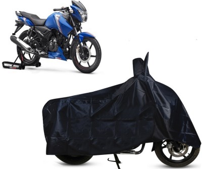 EGAL Waterproof Two Wheeler Cover for TVS(Apache RTR 160, Black)