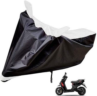 Auto Hub Two Wheeler Cover for Ather(450 X, White)