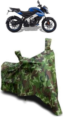 DeepShakshi AUTOMOTIVE Two Wheeler Cover for Bajaj(Pulsar NS 160, Green, Multicolor)