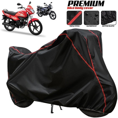 xodi Waterproof Two Wheeler Cover for Hero(Splendor NXG, Black, Blue, Multicolor)