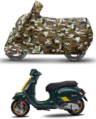 RABABLI Waterproof Two Wheeler Cover for Vespa(Vespa SXL 150, Multicolor)