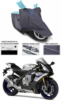 Ascension Two Wheeler Cover for Yamaha(YZF R1M, Blue, Grey)