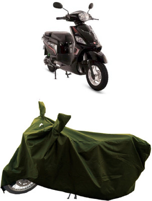 GROFATIK Two Wheeler Cover for Hero(Electric NYX BS6, Green)