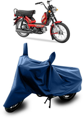 THE REAL ARV Waterproof Two Wheeler Cover for TVS(Heavy Duty Super XL, Blue)