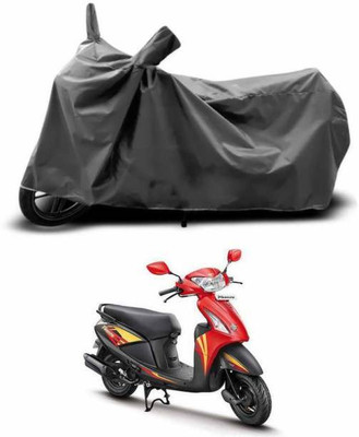 RAAMKM Two Wheeler Cover for Universal For Bike(Pleasure, Grey)
